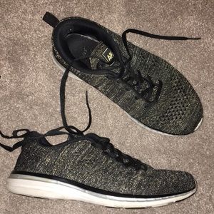 Black/Gold APL Sneakers
